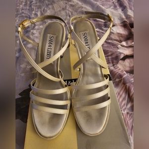 SAM & LIBBY SANDAL SIZE 8M PRE-OWNED
